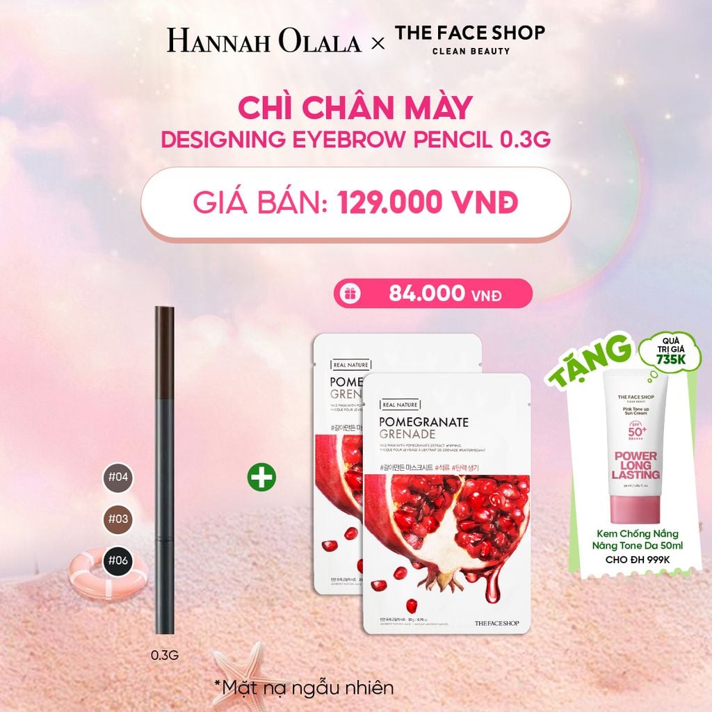  CHÌ CHÂN MÀY DESIGNING EYEBROW PENCIL 0.3G 