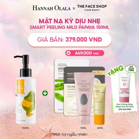  MẶT NẠ KỲ DỊU NHẸ SMART PEELING MILD PAPAYA 150ML 