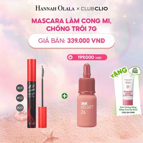  MASCARA LÀM CONG MI, CHỐNG TRÔI 7G 