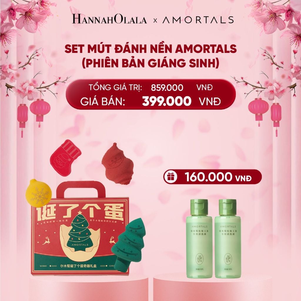  DEAL 14: SET MÚT ĐÁNH NỀN AMORTALS (PHIÊN BẢN GIÁNG SINH) 