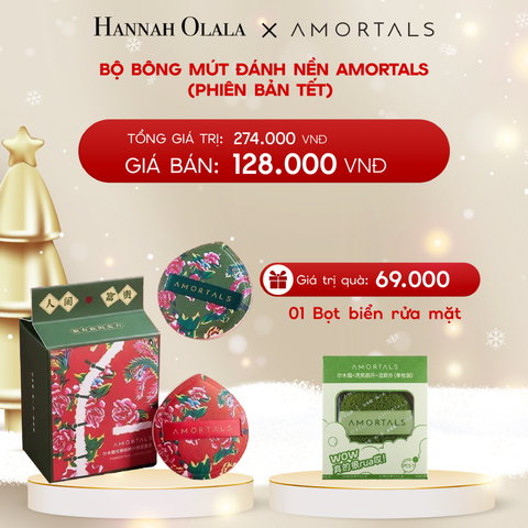  A1335_DEAL 16 (EXCLUSIVE): BỘ BÔNG MÚT ĐÁNH NỀN AMORTALS (PHIÊN BẢN TẾT) 