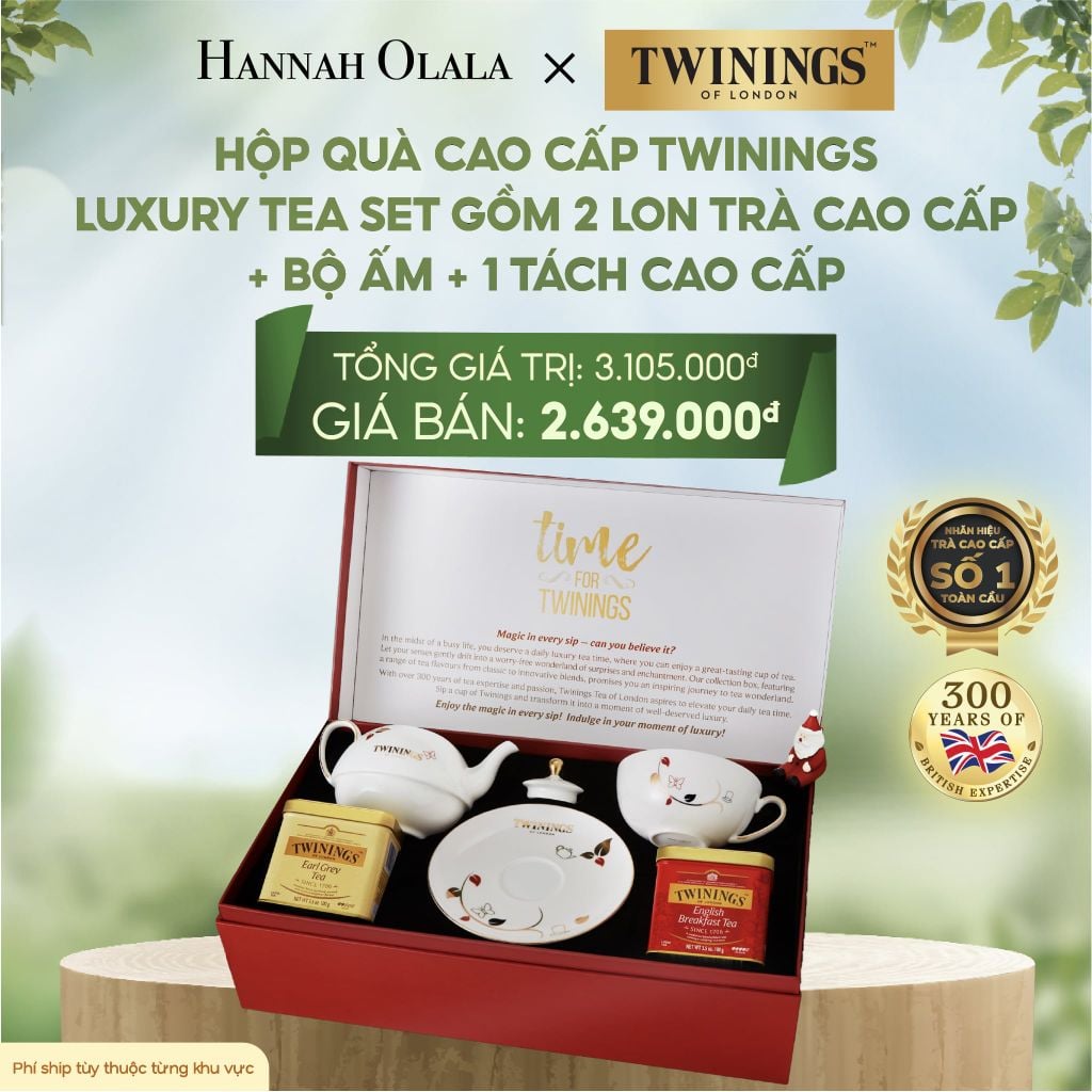  E82_DEAL 10: HỘP QUÀ TWININGS CAO CẤP ĐẶC BIỆT 