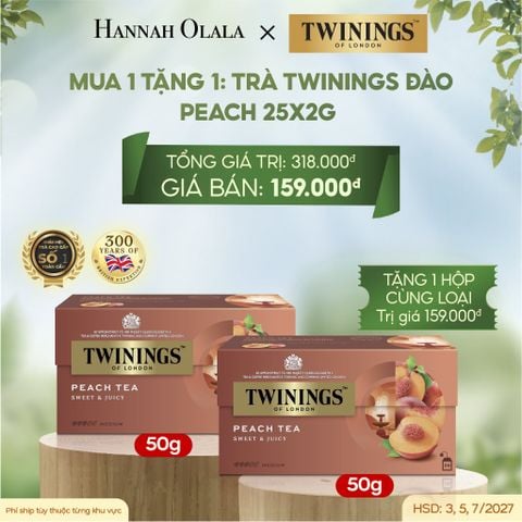  E168_DEAL 3: [MUA 1 TẶNG 1] TRÀ ĐEN TWININGS VỊ TRÁI CÂY 
