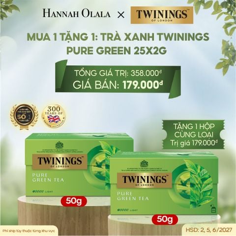  E170_DEAL 4: [MUA 1 TẶNG 1]  TRÀ XANH TWININGS 