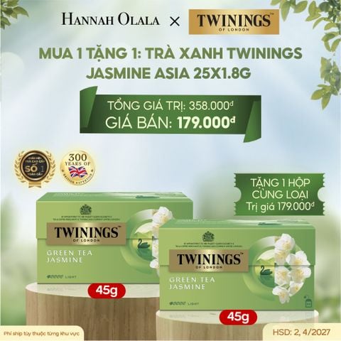  E170_DEAL 4: [MUA 1 TẶNG 1]  TRÀ XANH TWININGS 