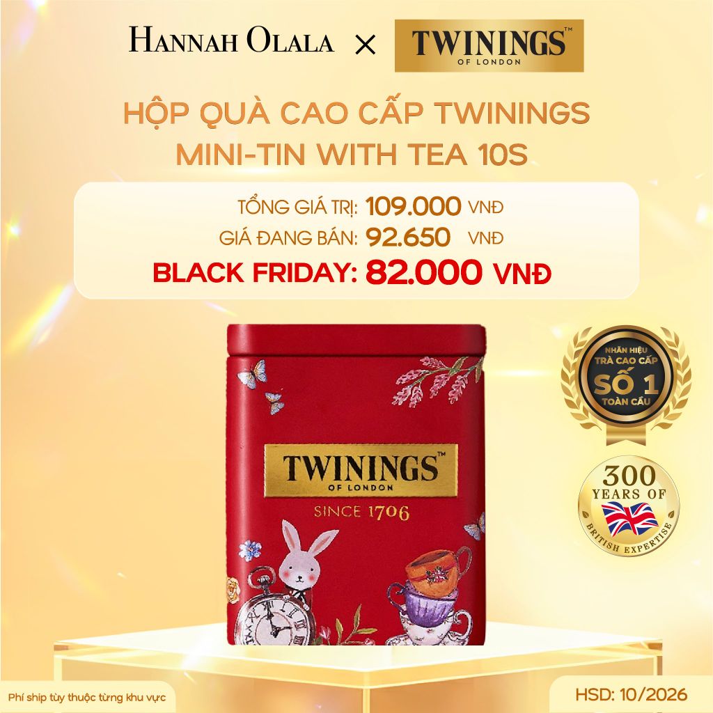  DEAL 9: HỘP QUÀ TWININGS CAO CẤP NHỎ 