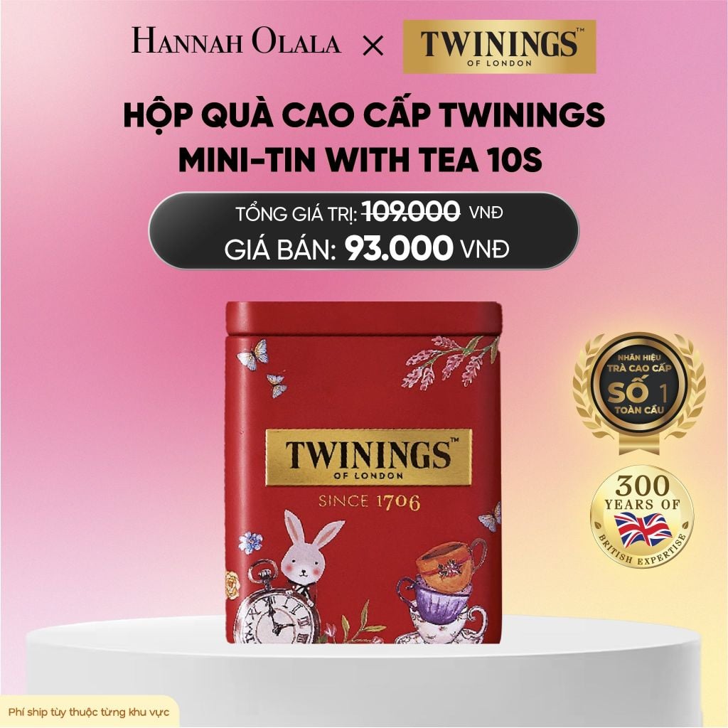  HỘP QUÀ TWININGS CAO CẤP NHỎ_A296 