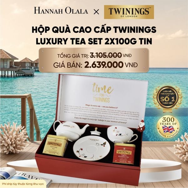  HỘP QUÀ TWININGS CAO CẤP ĐẶC BIỆT_ D103 