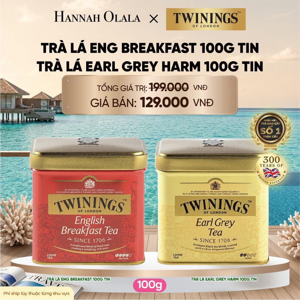 TRÀ ĐEN TWININGS DẠNG HỘP THIẾC_ D40 