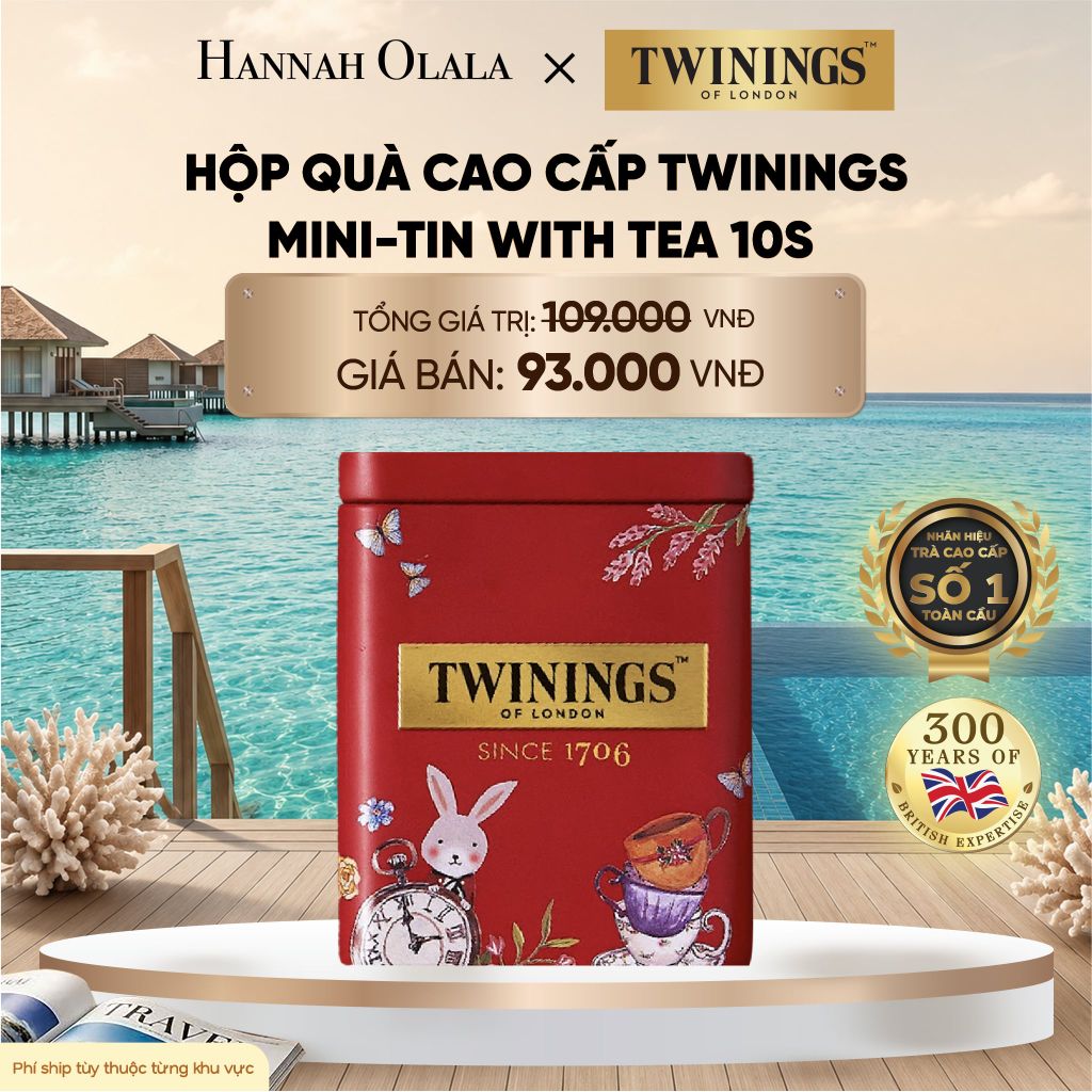  HỘP QUÀ TWININGS CAO CẤP NHỎ_ D129 