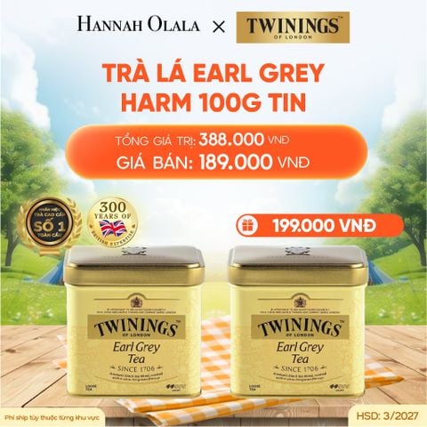  DEAL 7: TRÀ ĐEN TWININGS DẠNG HỘP THIẾC 