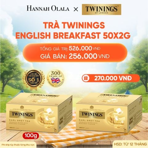  [MUA 1 TẶNG 1] TRÀ ĐEN TWININGS 50s - DEAL 2_E147 