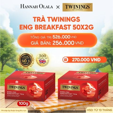  [MUA 1 TẶNG 1] TRÀ ĐEN TWININGS 50s - DEAL 2_E147 