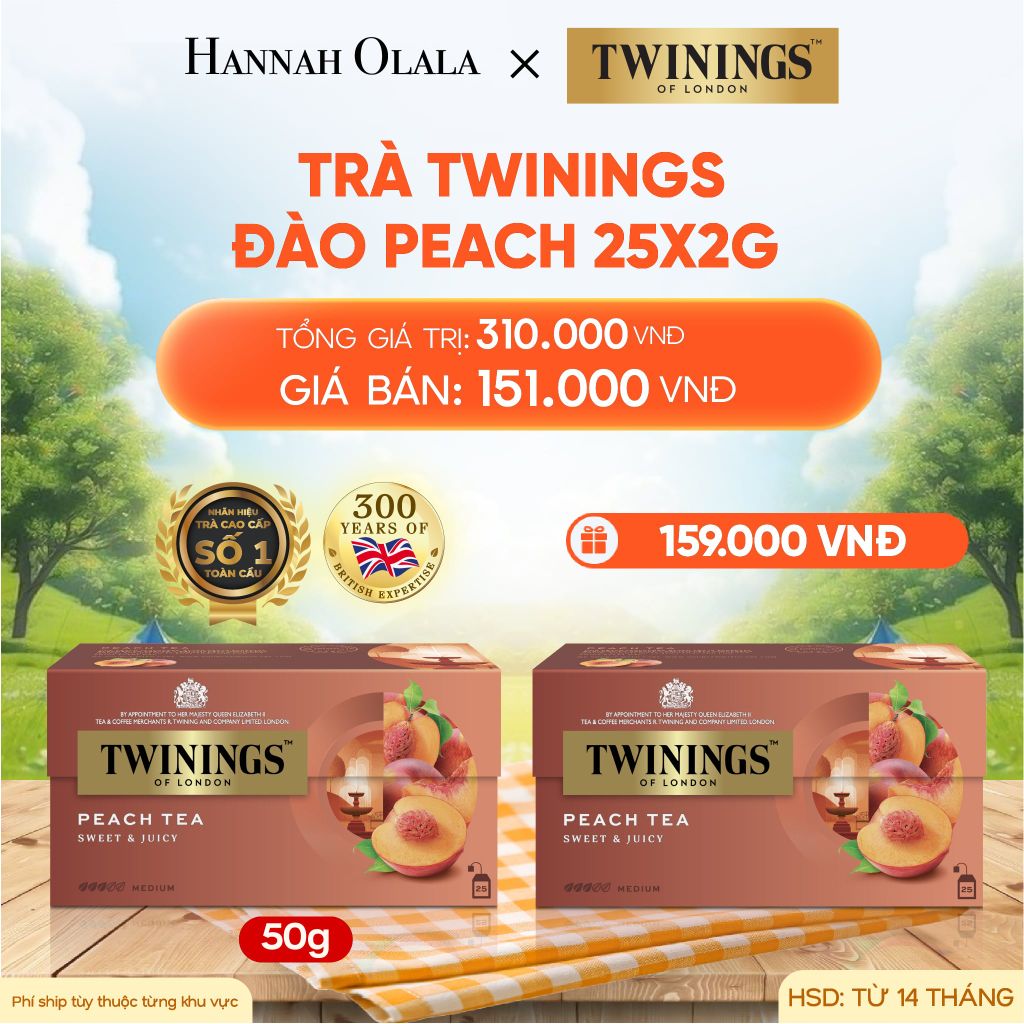  [MUA 1 TẶNG 1] TRÀ ĐEN TWININGS VỊ TRÁI CÂY - DEAL 3_E149 