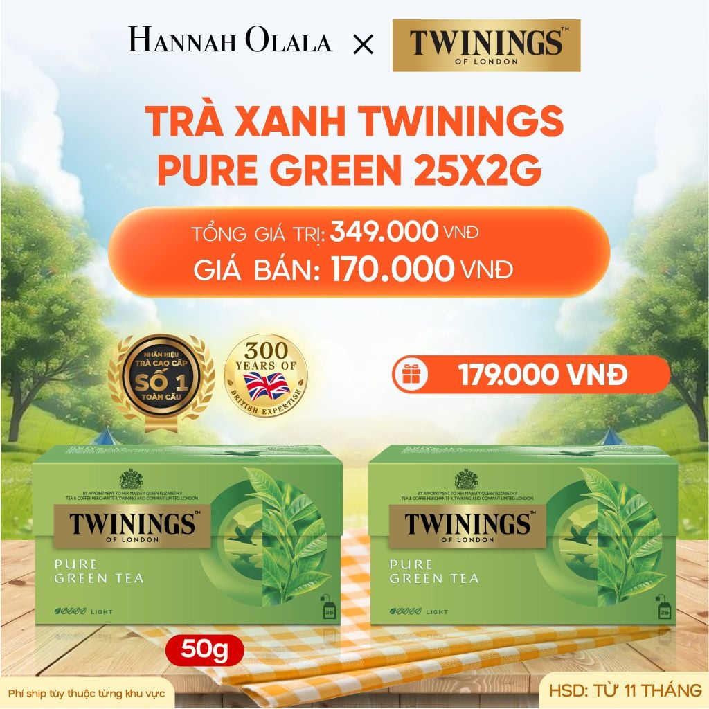  [MUA 1 TẶNG 1] TRÀ XANH TWININGS - DEAL 4_E151 