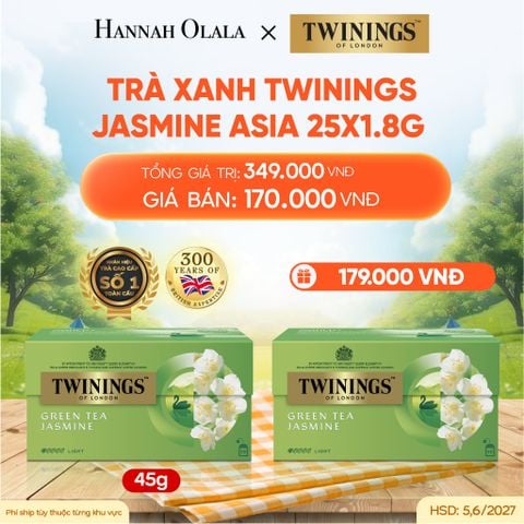  DEAL 4: [MUA 1 TẶNG 1] TRÀ XANH TWININGS 