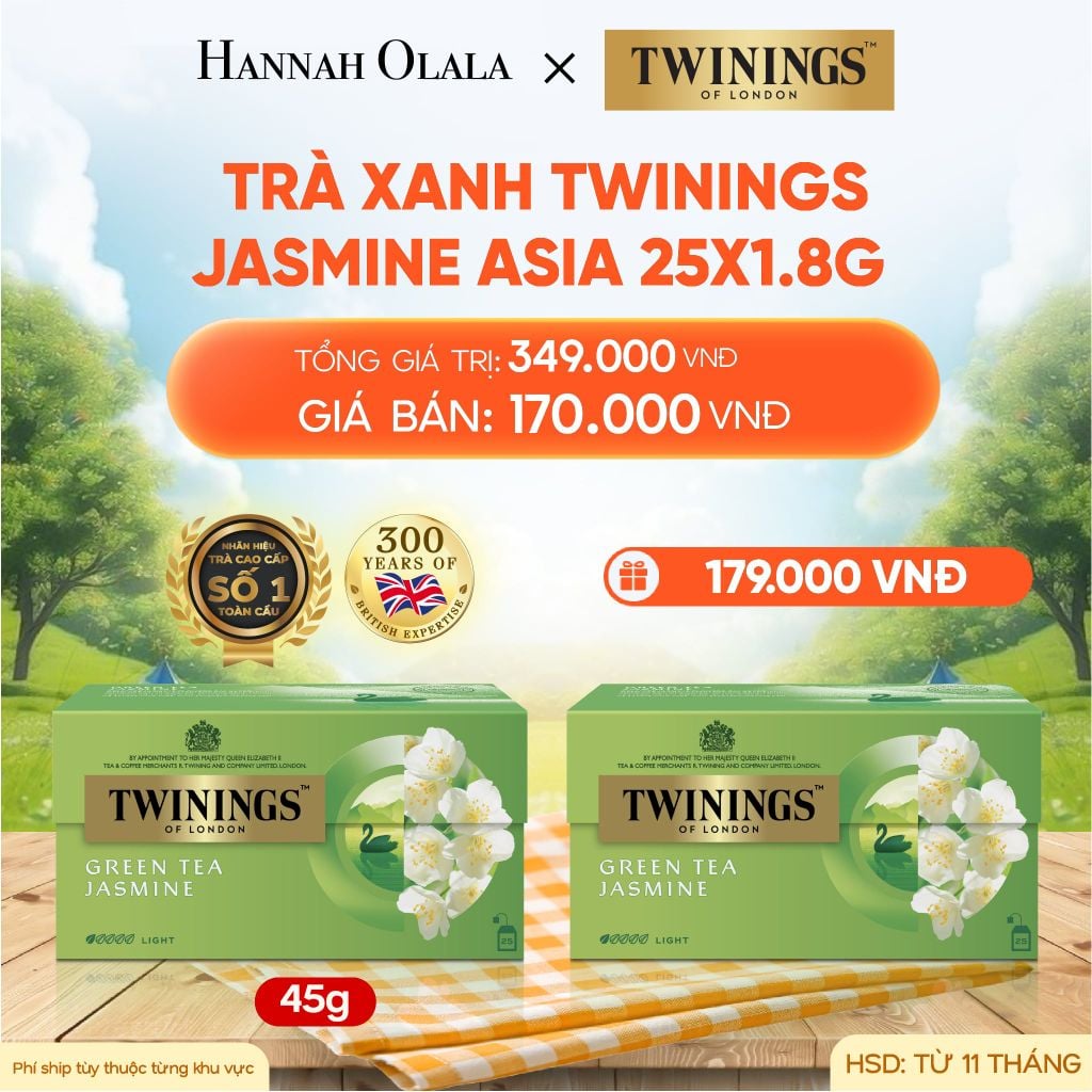 [MUA 1 TẶNG 1] TRÀ XANH TWININGS - DEAL 4_E151 