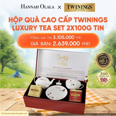  HỘP QUÀ TWININGS CAO CẤP ĐẶC BIỆT - DEAL 10 