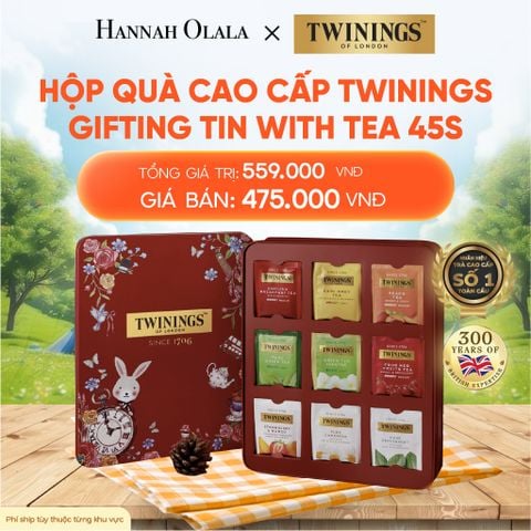  DEAL 9: HỘP QUÀ TWININGS CAO CẤP LỚN 