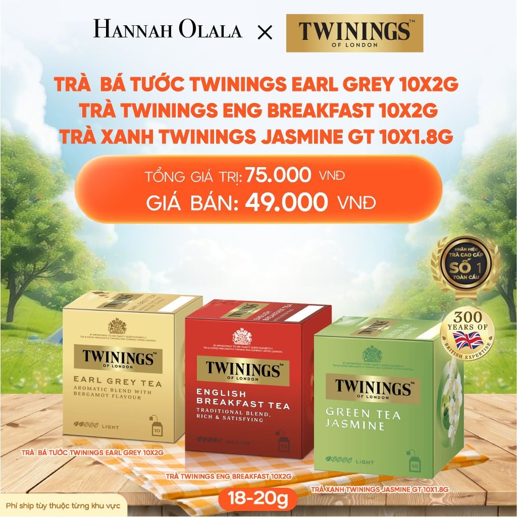  DEAL 2: TRÀ ĐEN TWININGS 10s 