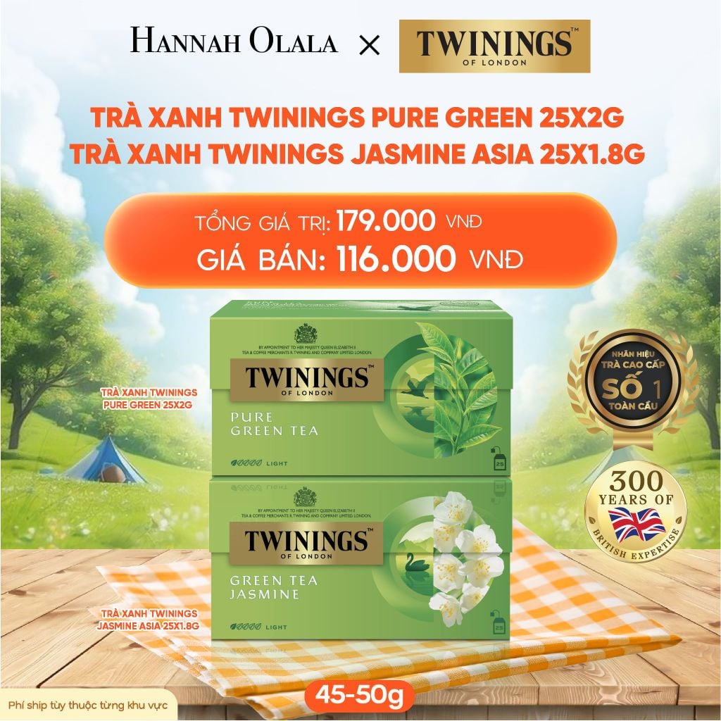  DEAL 4: TRÀ XANH TWININGS 