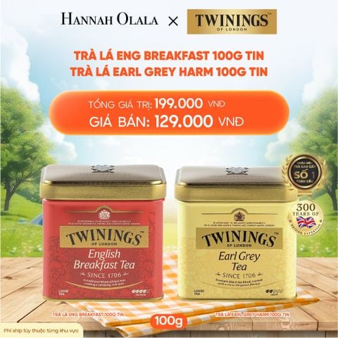  DEAL 7: TRÀ ĐEN TWININGS DẠNG HỘP THIẾC 