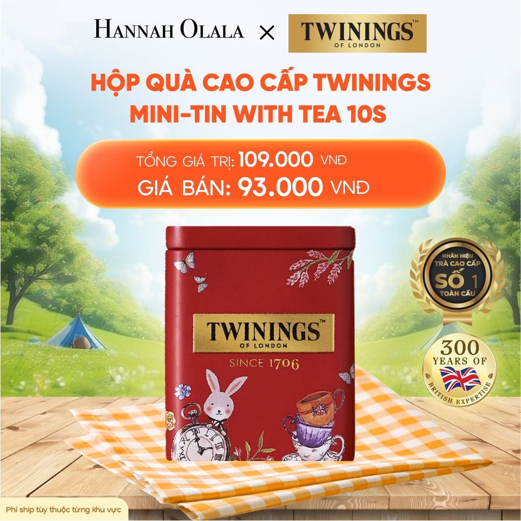  DEAL 8: HỘP QUÀ TWININGS CAO CẤP NHỎ 