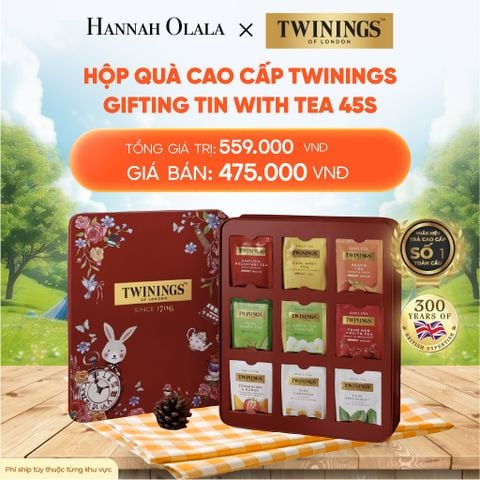  DEAL 9: HỘP QUÀ TWININGS CAO CẤP LỚN 