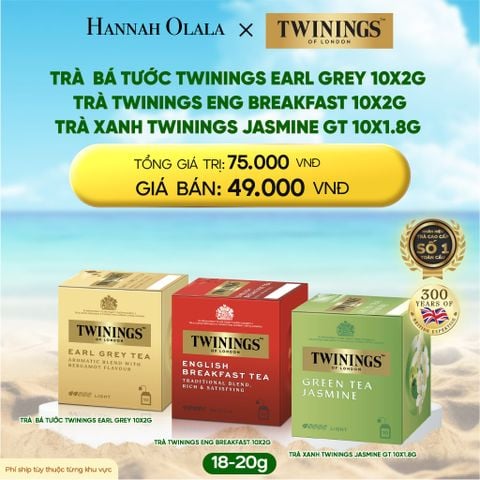  DEAL 2: TRÀ ĐEN TWININGS 10S 