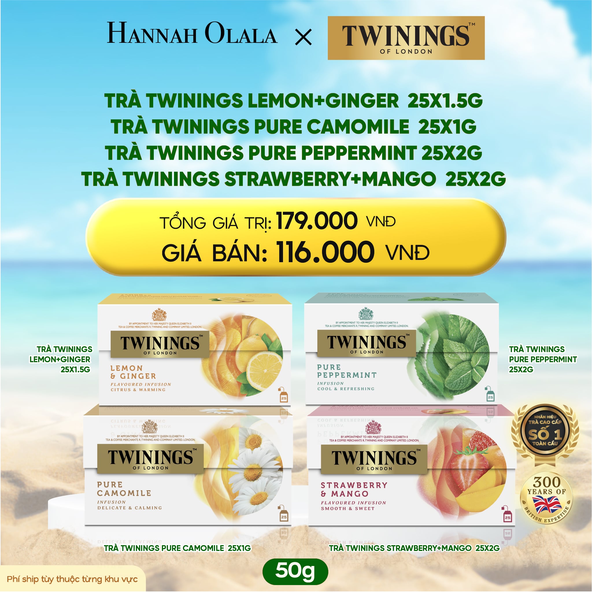 A239_deal 5: trà thảo mộc infusion twinings