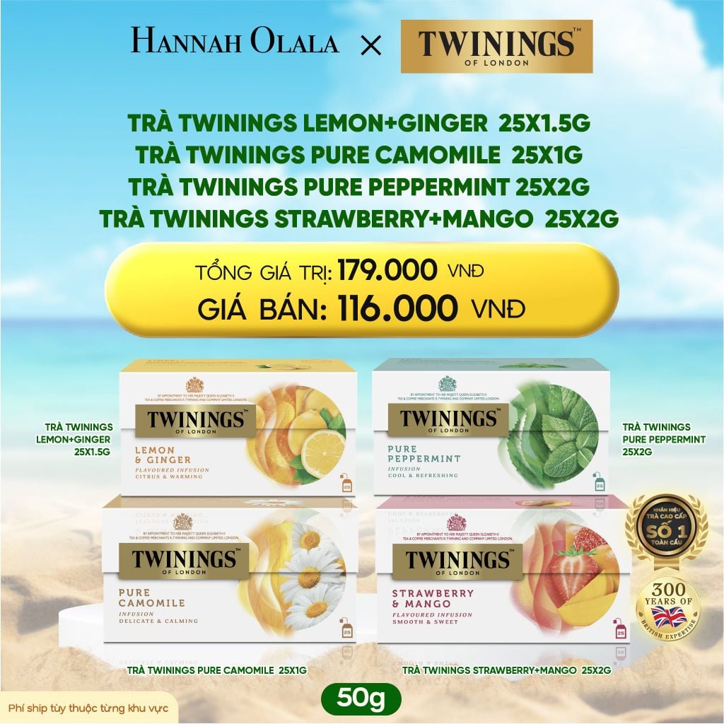  DEAL 5: TRÀ THẢO MỘC INFUSION TWININGS 