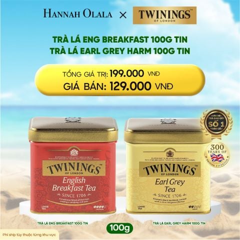  DEAL 7: TRÀ ĐEN TWININGS DẠNG HỘP THIẾC 