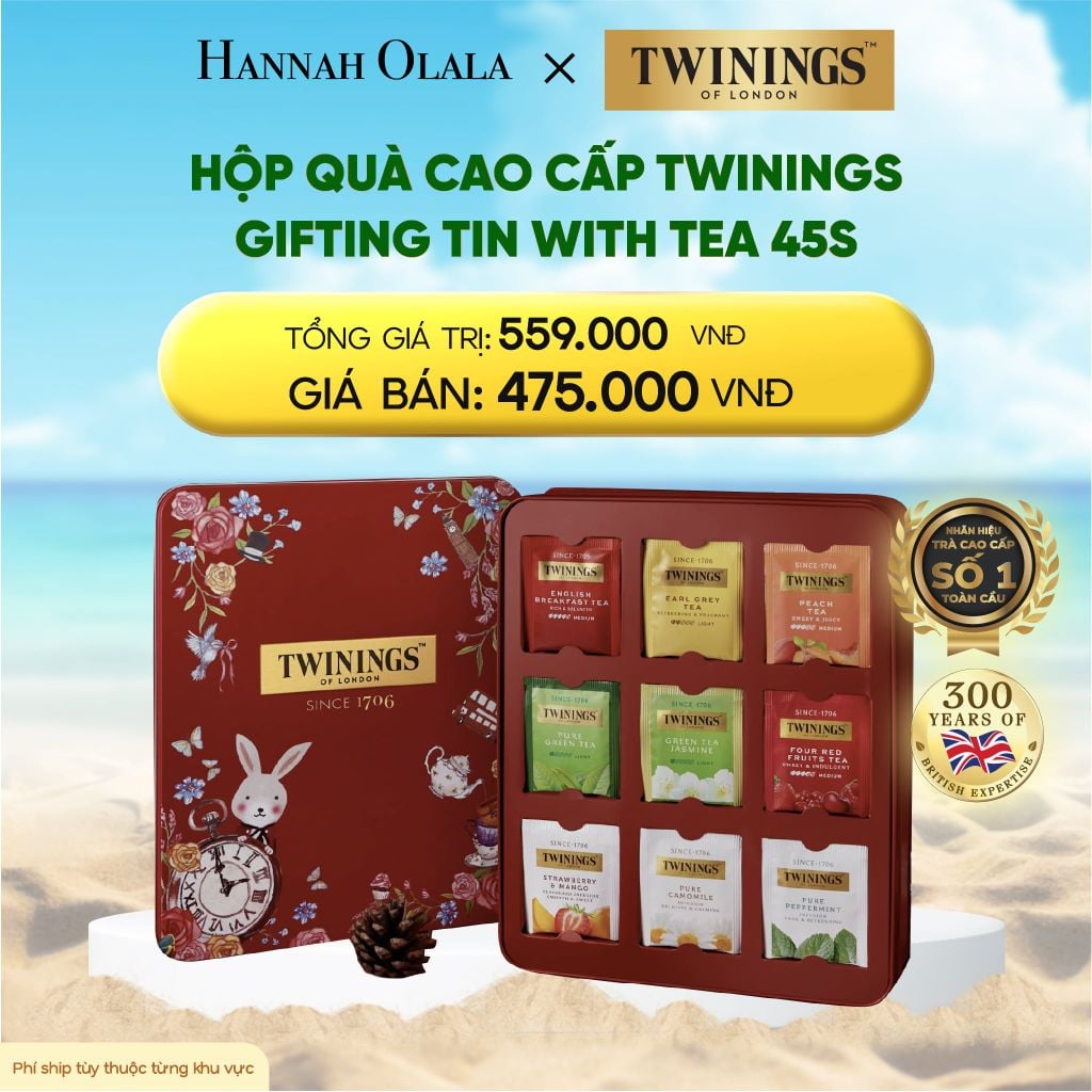  DEAL 9: HỘP QUÀ TWININGS CAO CẤP LỚN 