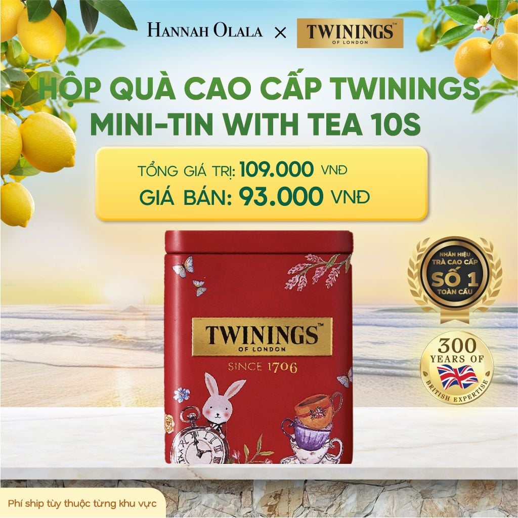  HỘP QUÀ TWININGS CAO CẤP NHỎ - DEAL 8 