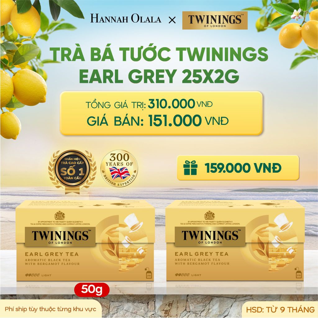  [MUA 1 TẶNG 1] TRÀ ĐEN TWININGS 25s - DEAL 1 
