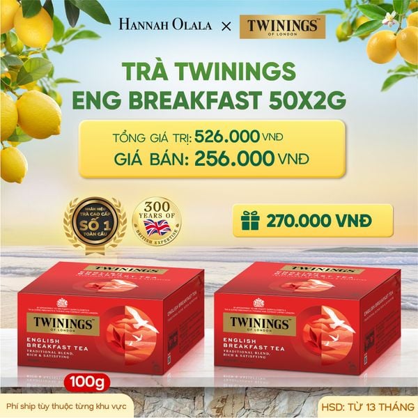  [MUA 1 TẶNG 1] TRÀ ĐEN TWININGS 50s - DEAL 2 