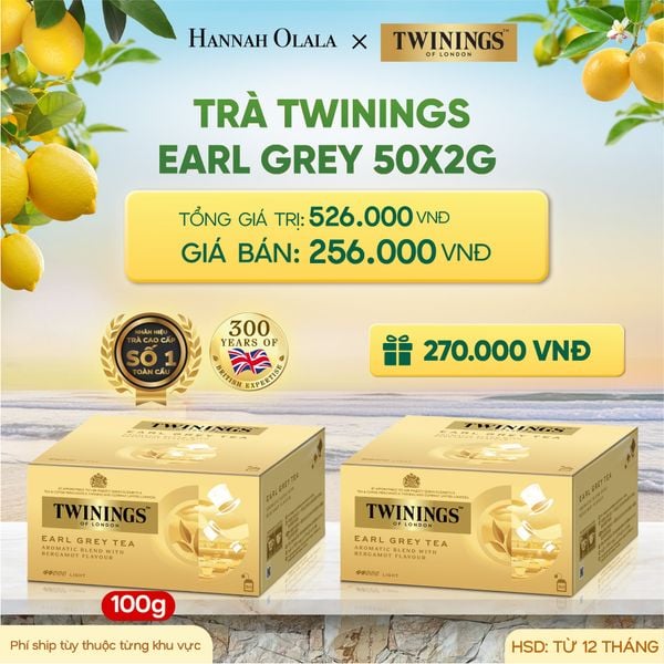  [MUA 1 TẶNG 1] TRÀ ĐEN TWININGS 50s - DEAL 2 