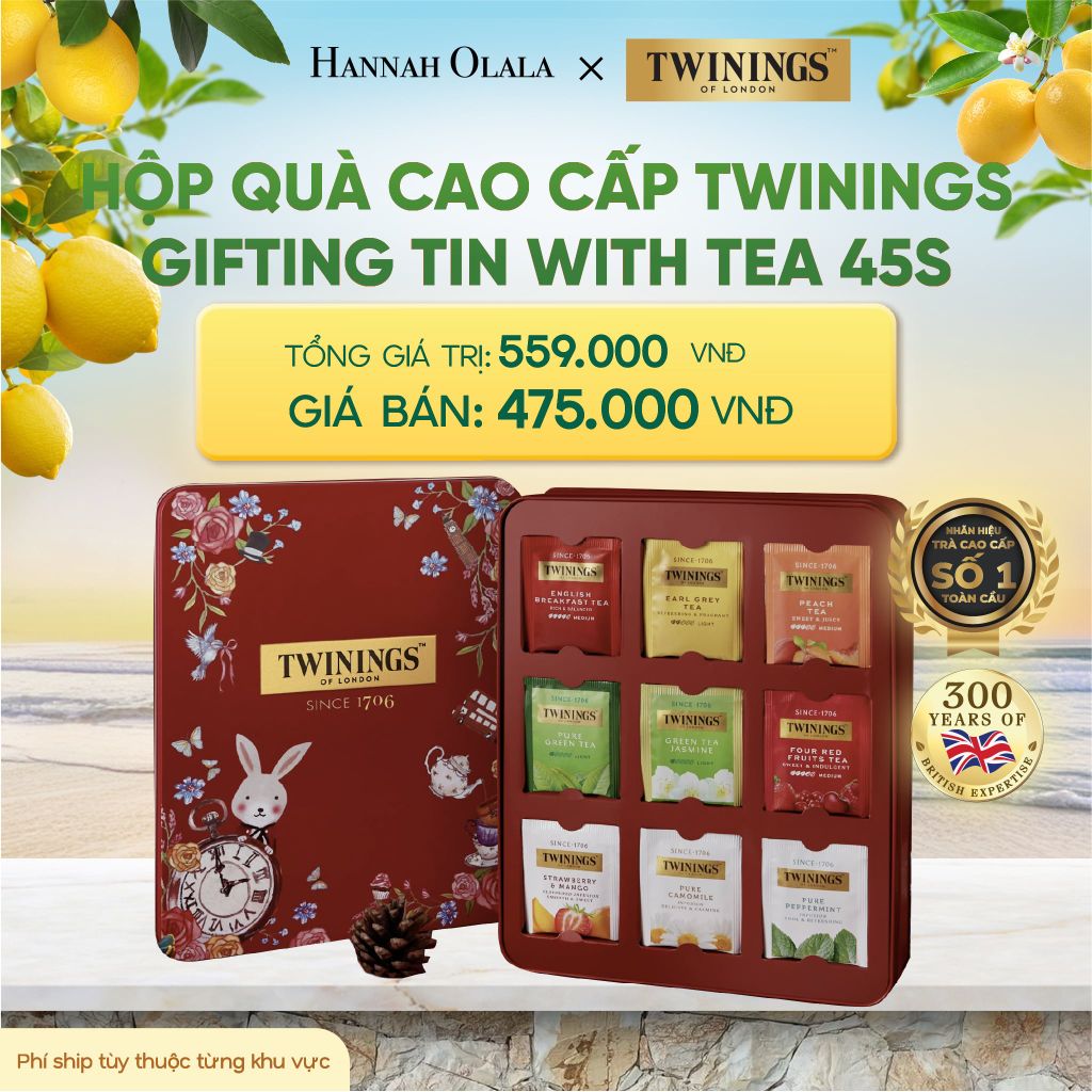  HỘP QUÀ TWININGS CAO CẤP LỚN - DEAL 9 