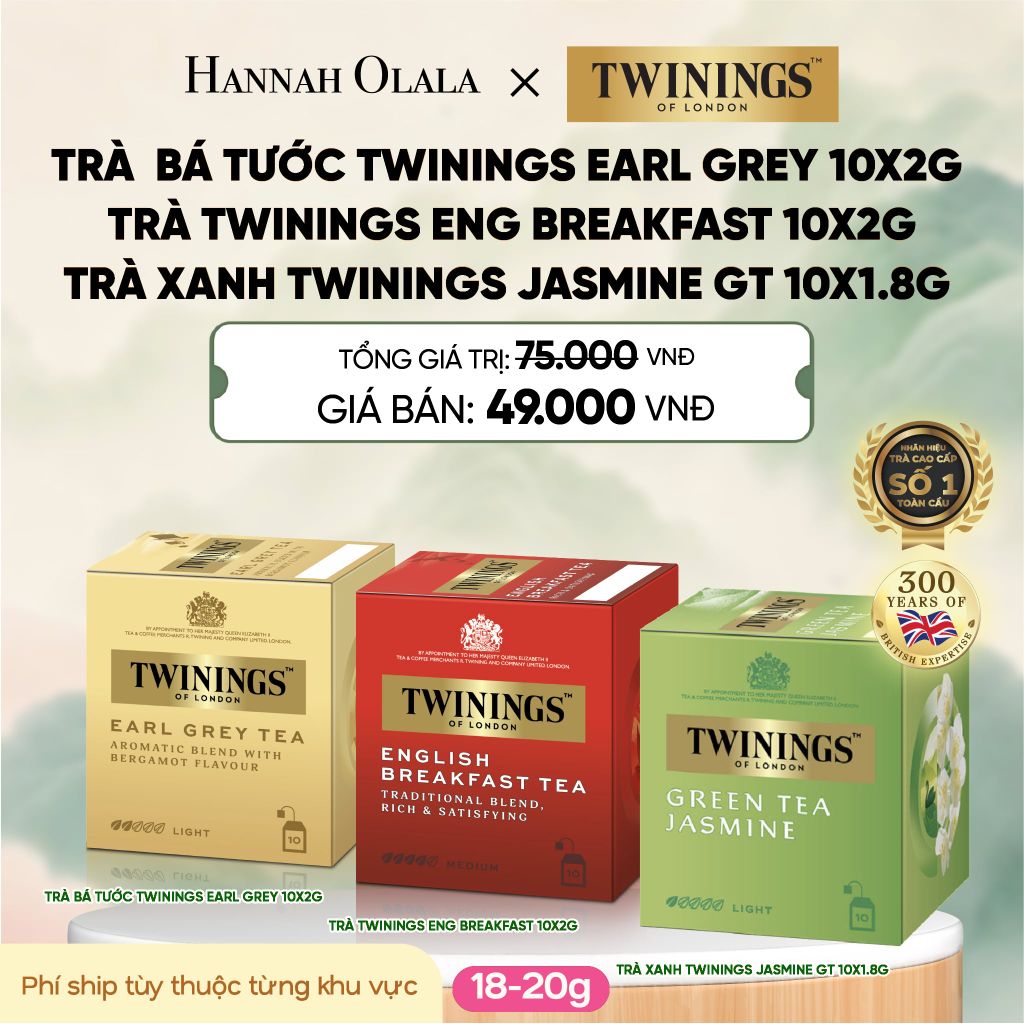  TRÀ ĐEN TWININGS 10S - DEAL 2 - A1999 