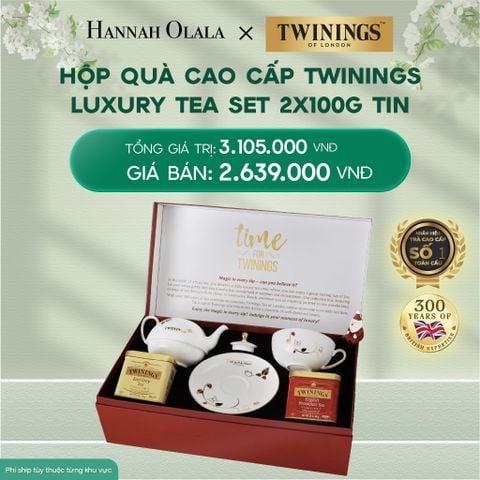  DEAL 10: HỘP QUÀ TWININGS CAO CẤP ĐẶC BIỆT 