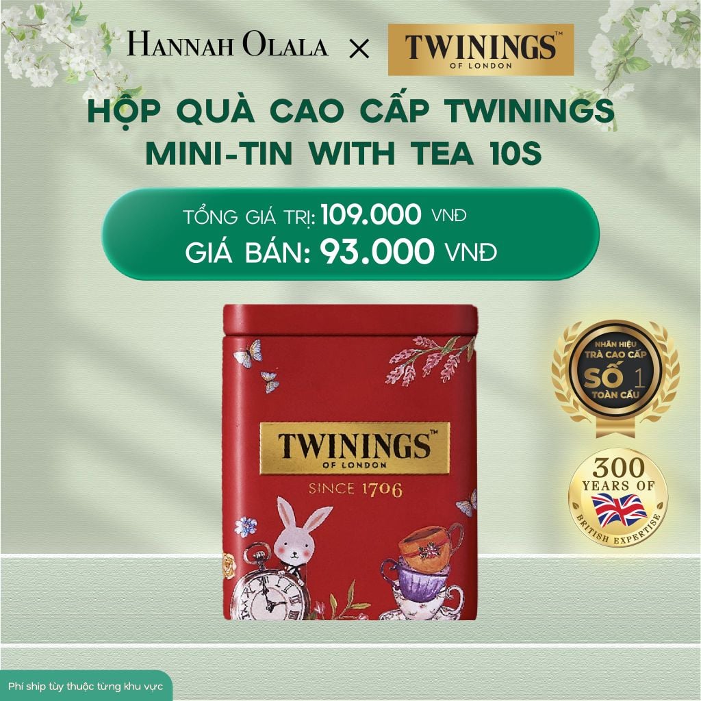  DEAL 8: HỘP QUÀ TWININGS CAO CẤP NHỎ 