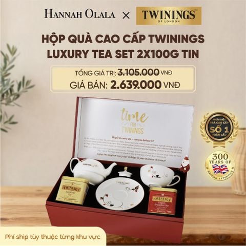  HỘP QUÀ TWININGS CAO CẤP ĐẶC BIỆT - DEAL 10 - D231 