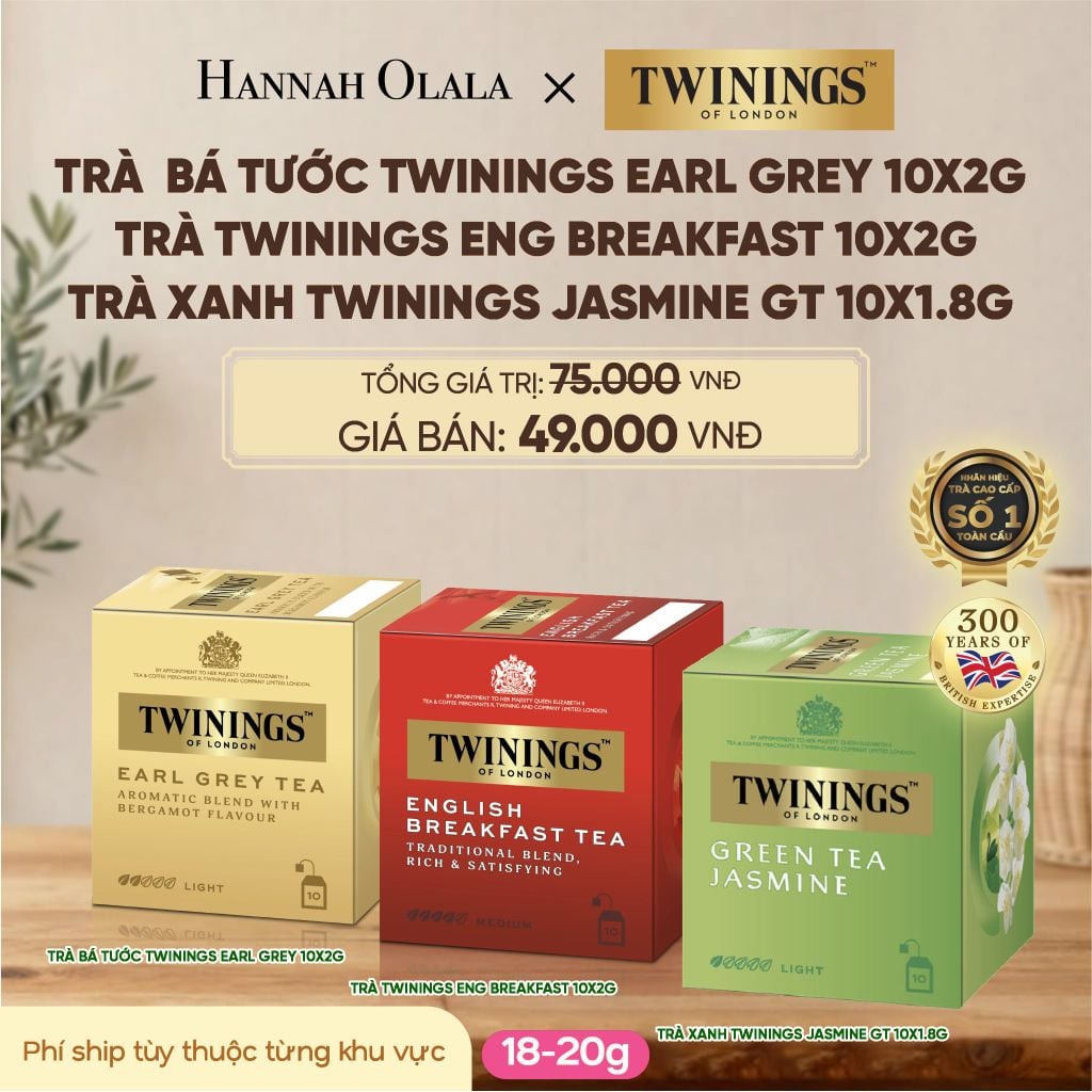  TRÀ ĐEN TWININGS 10S - DEAL 2 - D234 