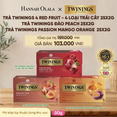  TRÀ ĐEN TWININGS VỊ TRÁI CÂY - DEAL 3 - D237 