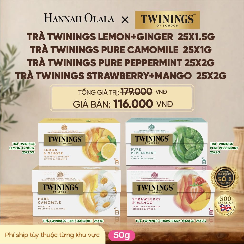  TRÀ THẢO MỘC INFUSION TWININGS - DEAL 5 - D242 
