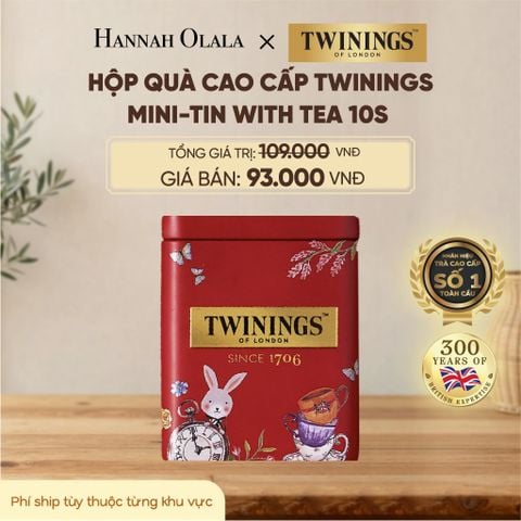  HỘP QUÀ TWININGS CAO CẤP NHỎ - DEAL 8 - D249 