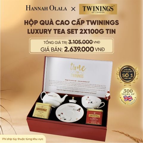  HỘP QUÀ TWININGS CAO CẤP ĐẶC BIỆT - DEAL 10 - E53 