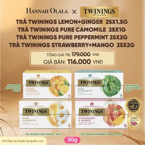  TRÀ THẢO MỘC INFUSION TWININGS - DEAL 5 - E312 