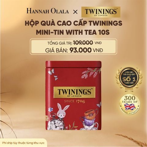  HỘP QUÀ TWININGS CAO CẤP NHỎ - DEAL 8 - E72 