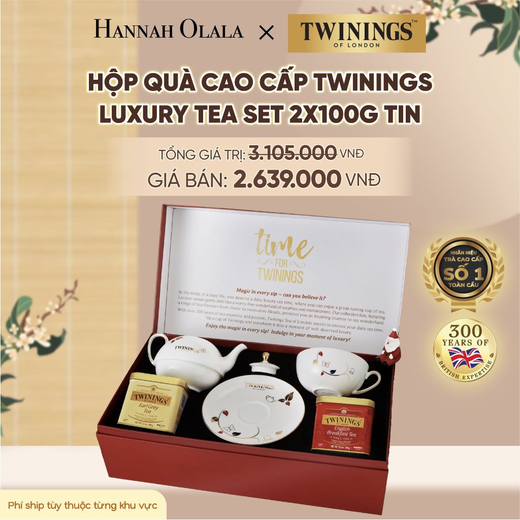  HỘP QUÀ TWININGS CAO CẤP ĐẶC BIỆT - DEAL 10 - A1689 